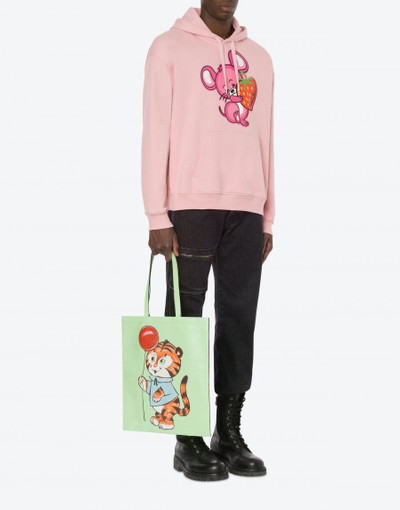 Moschino ILLUSTRATED ANIMALS NAPPA SHOPPER outlook