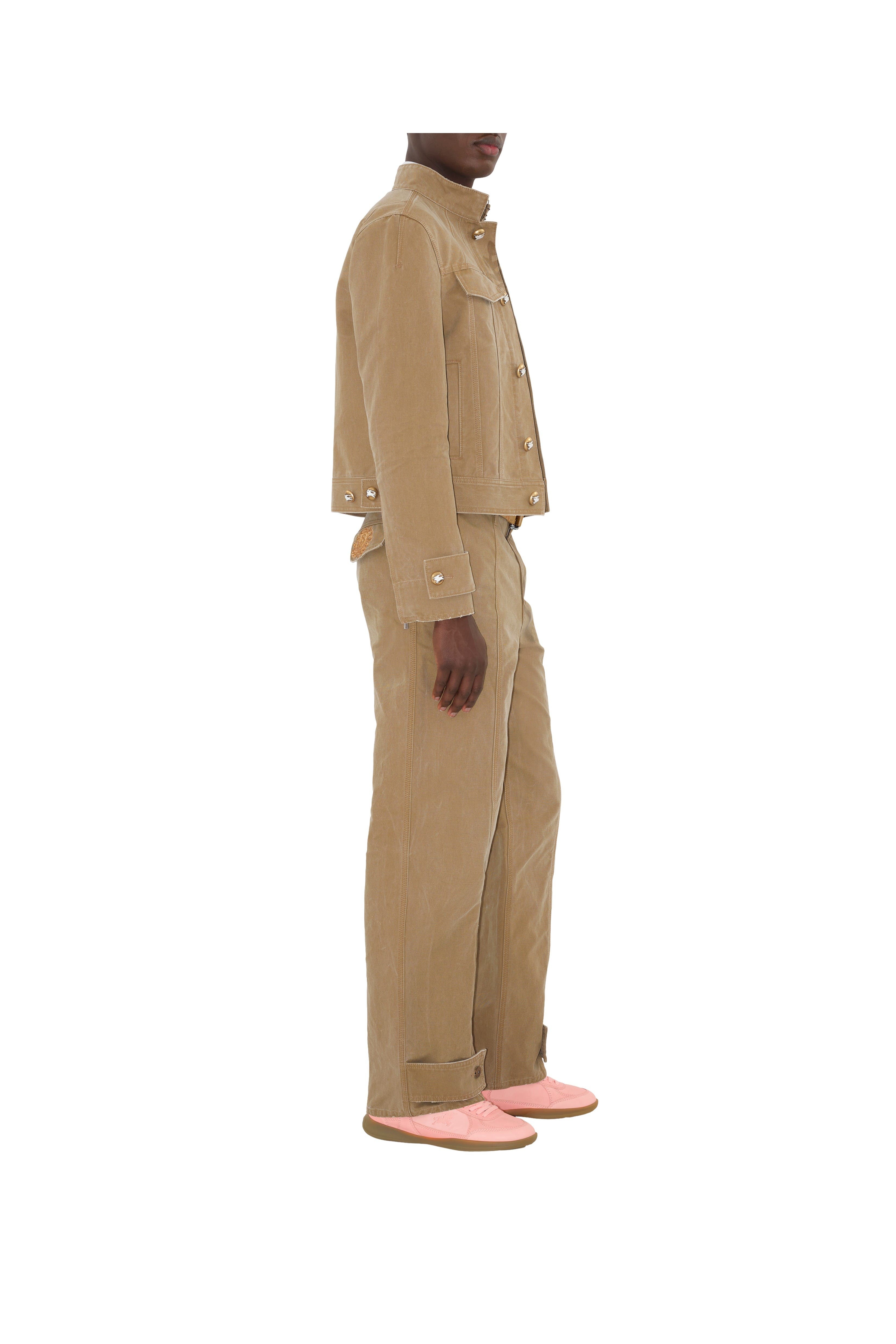burberry B Crest Cotton Jacket in Walrus at Nordstrom - 3