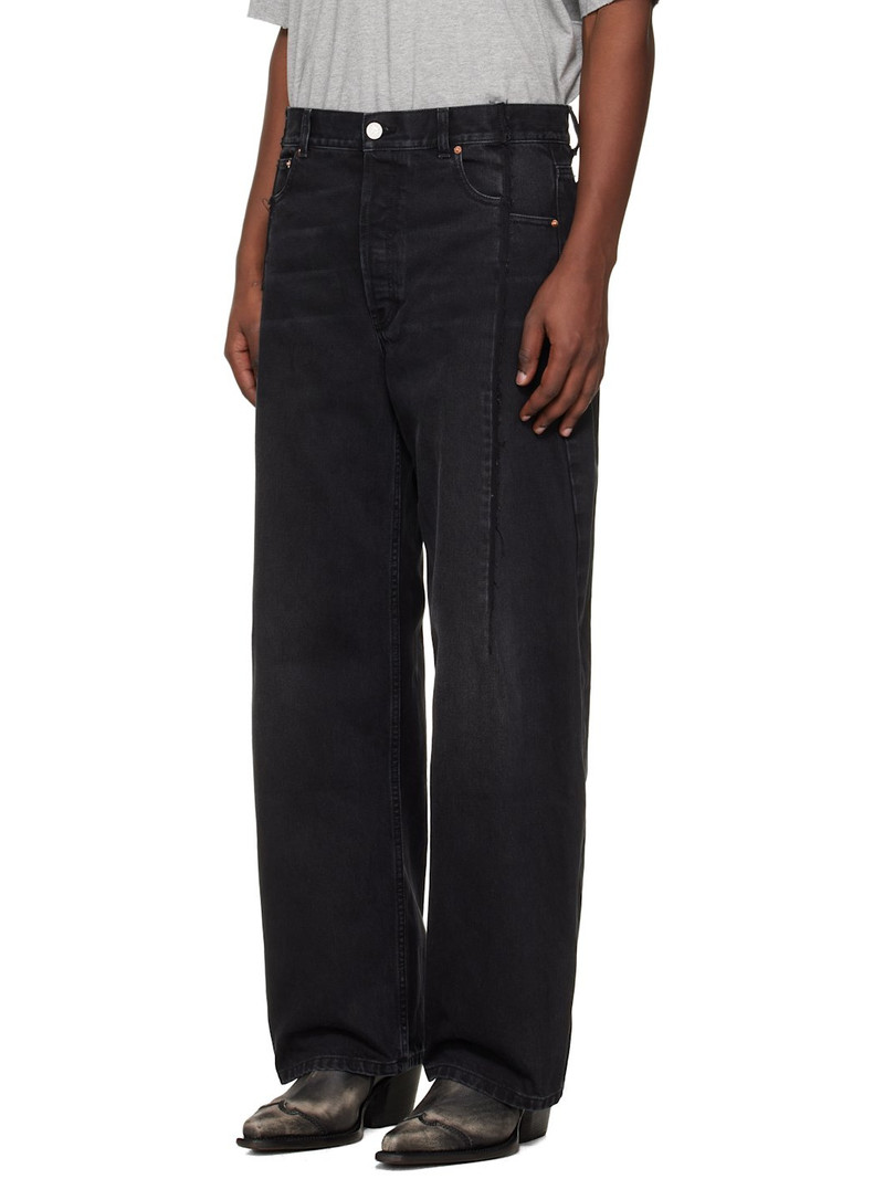 VETEMENTS Black Cut Jeans outlook