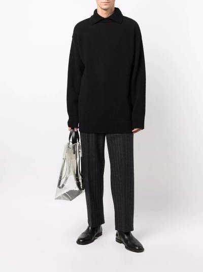 Jil Sander polo collar jumper outlook