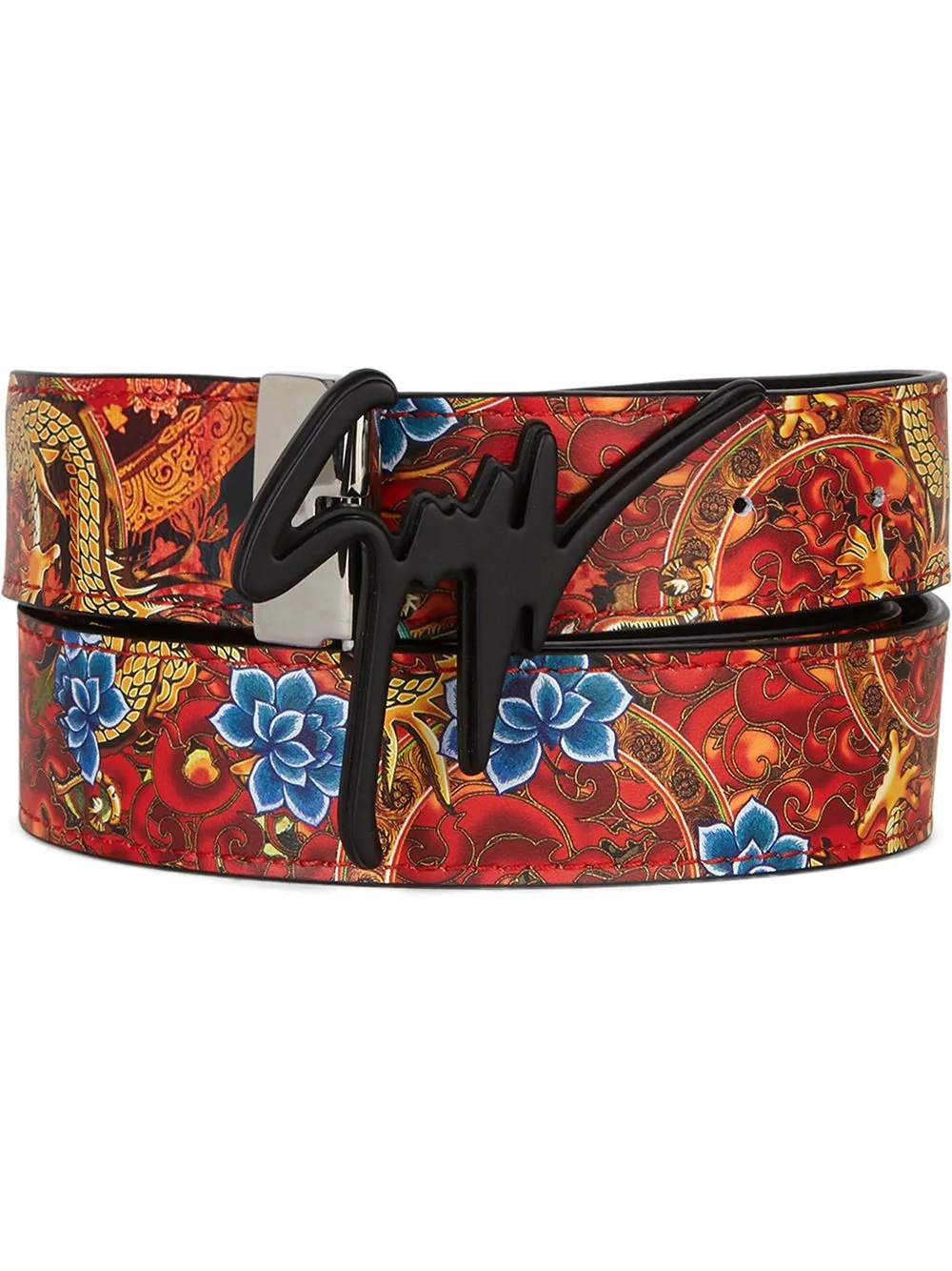 Signature buckle belt - 1