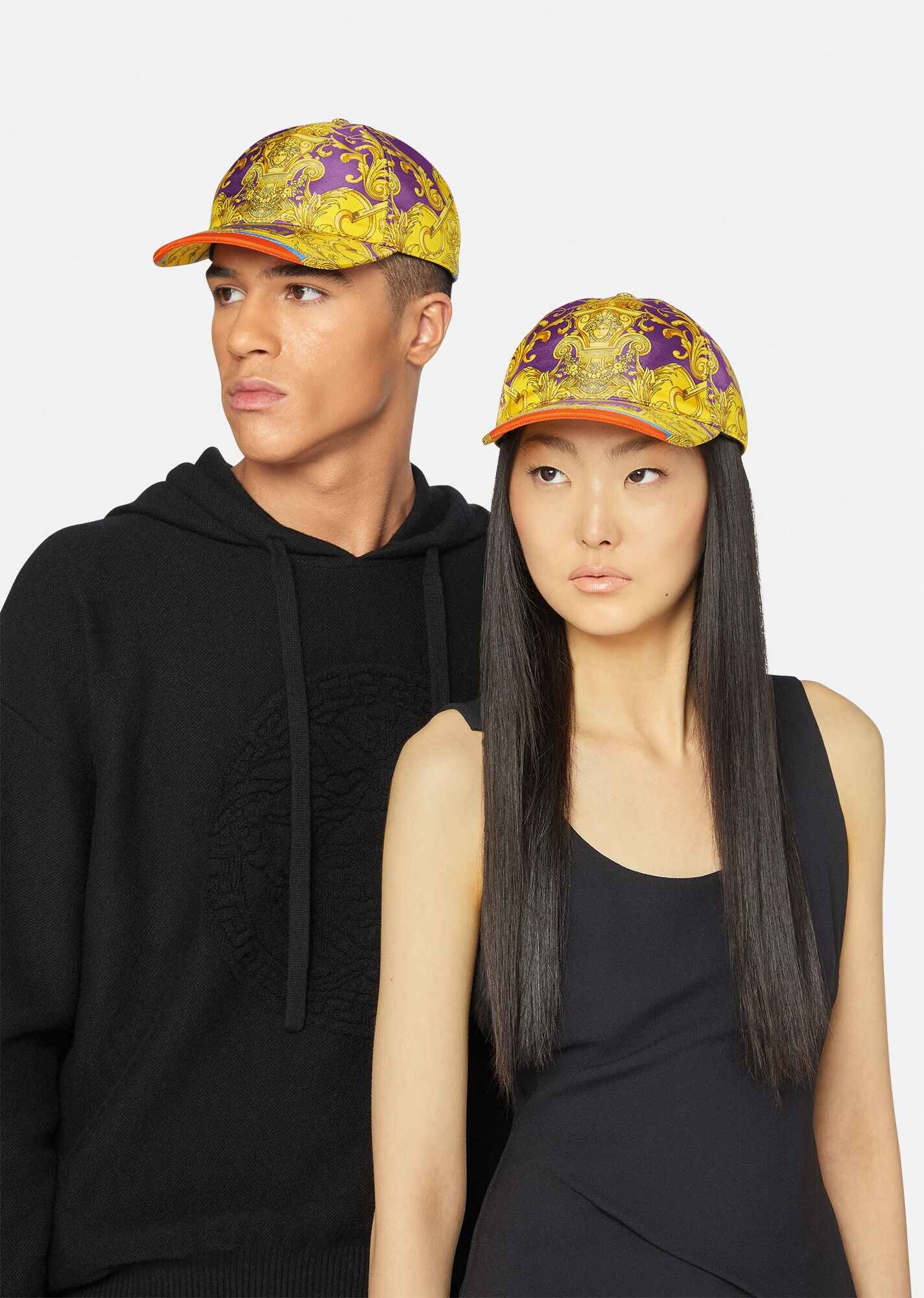 Barocco Goddess Silk Baseball Cap - 2