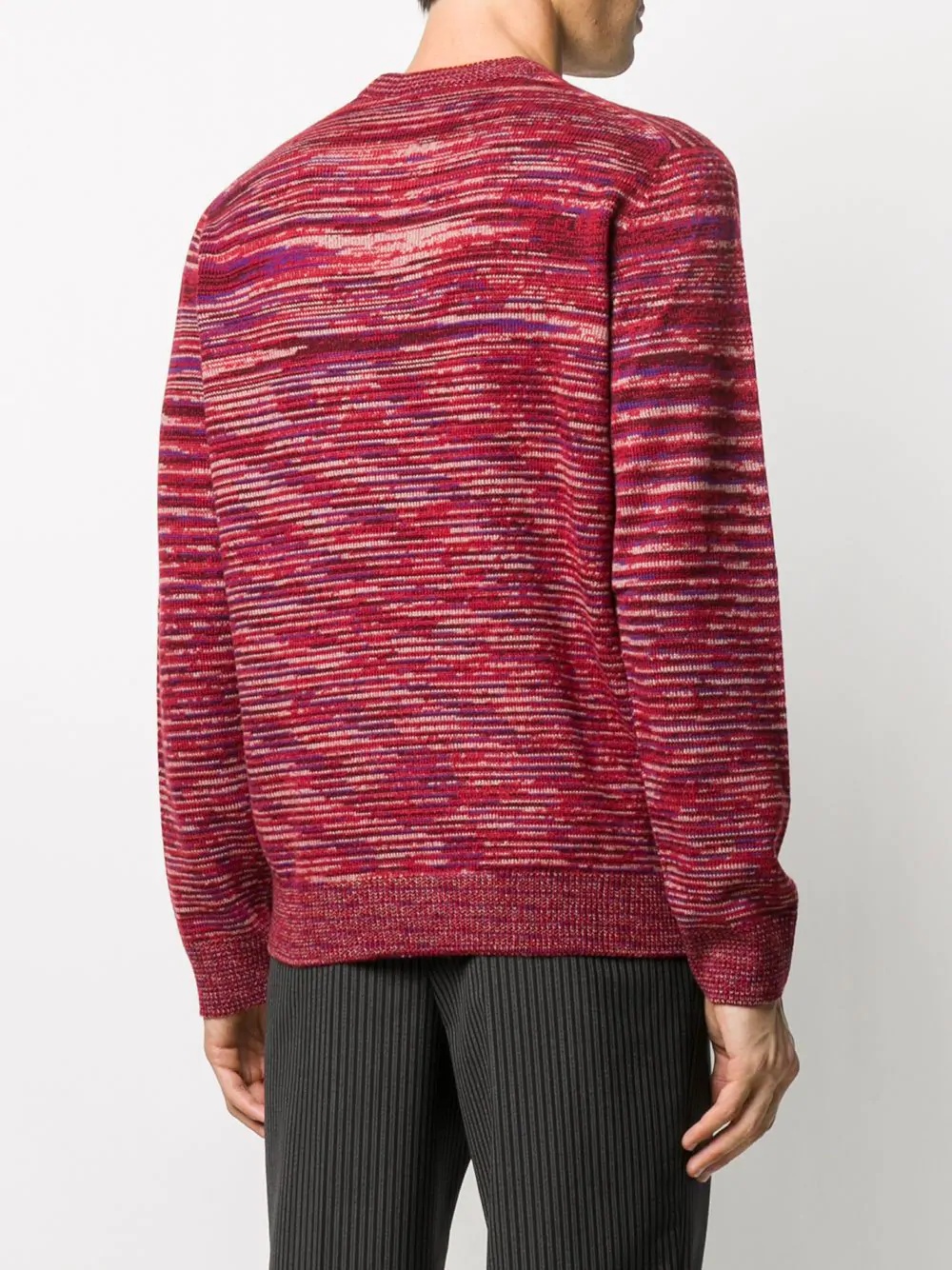 striped cashmere pullover - 4