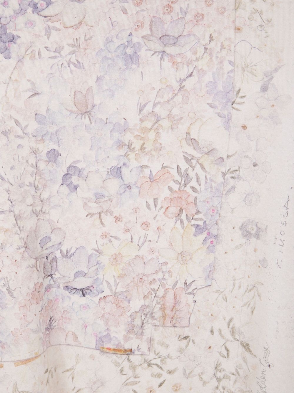 floral-print T-shirt - 3