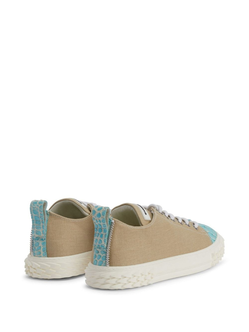 Nicki leather low-top sneakers 3