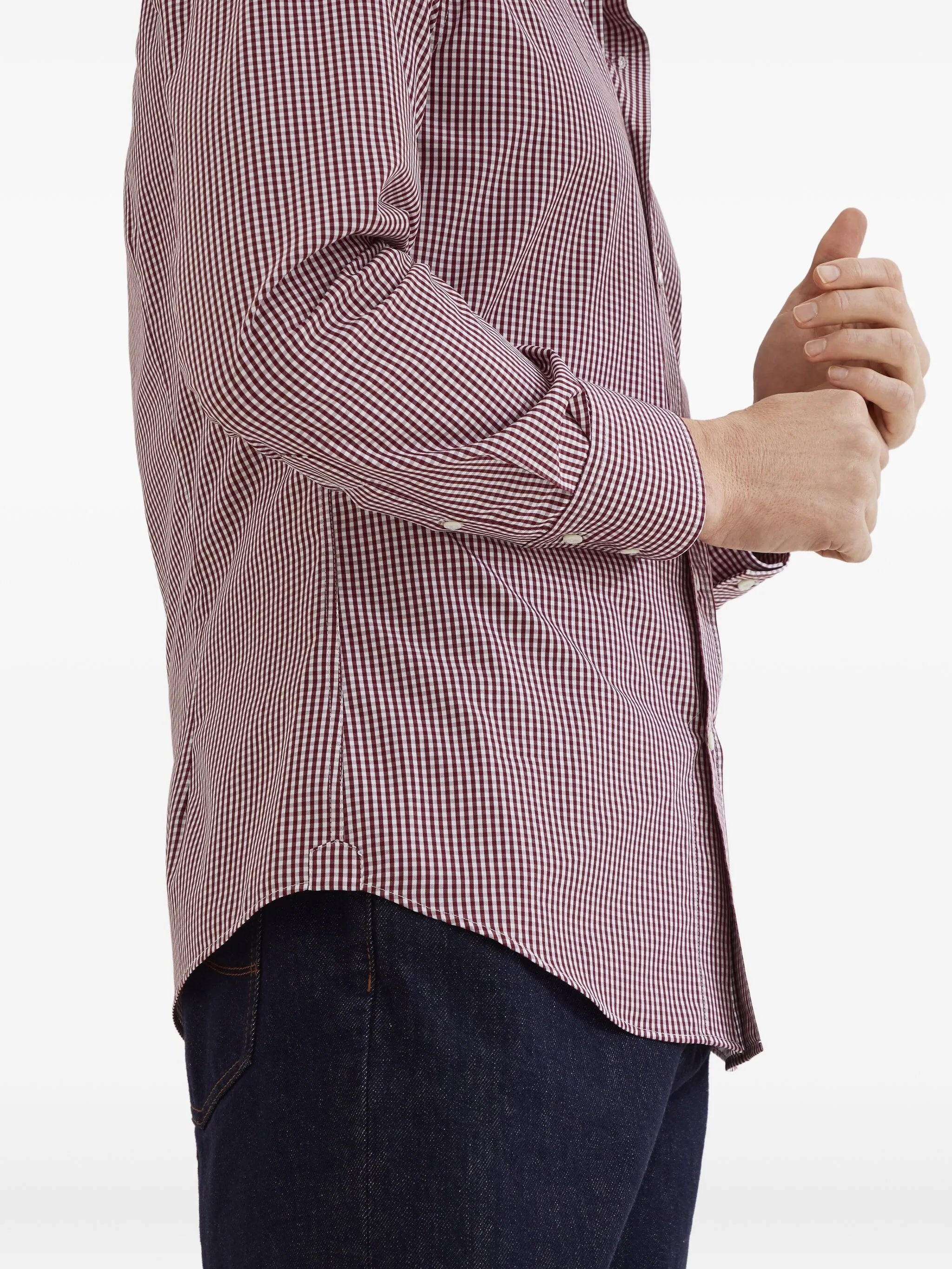 Brunello Cucinelli Gingham-pattern Shirt - 3