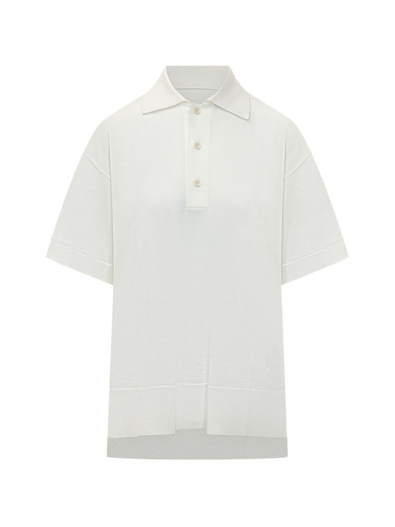 short-sleeve wool polo shirt 1