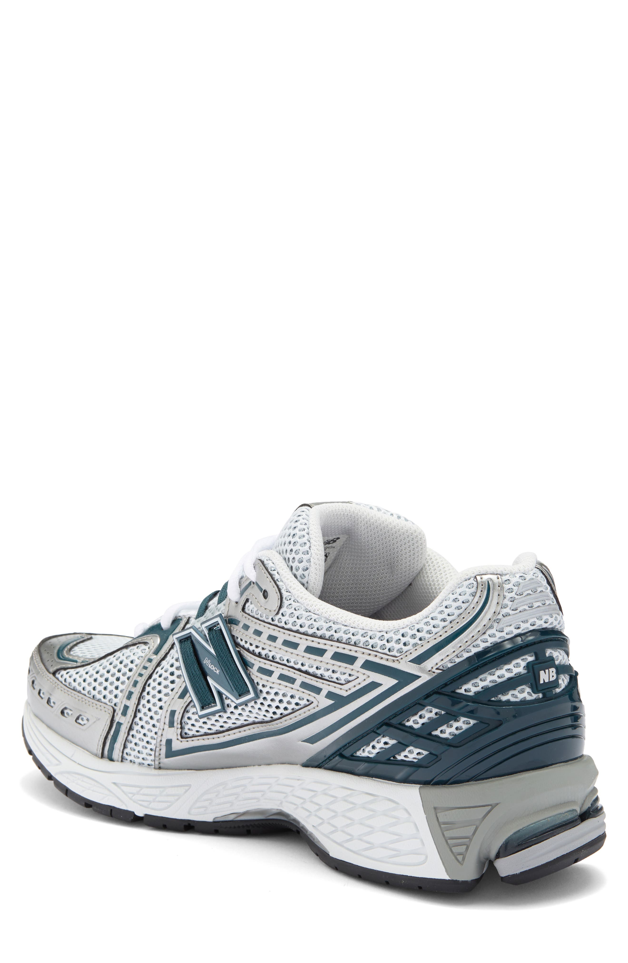 New Balance Gender Inclusive 1906R Running Shoe in Silver Metallic/Deep Ocean at Nordstrom - 2