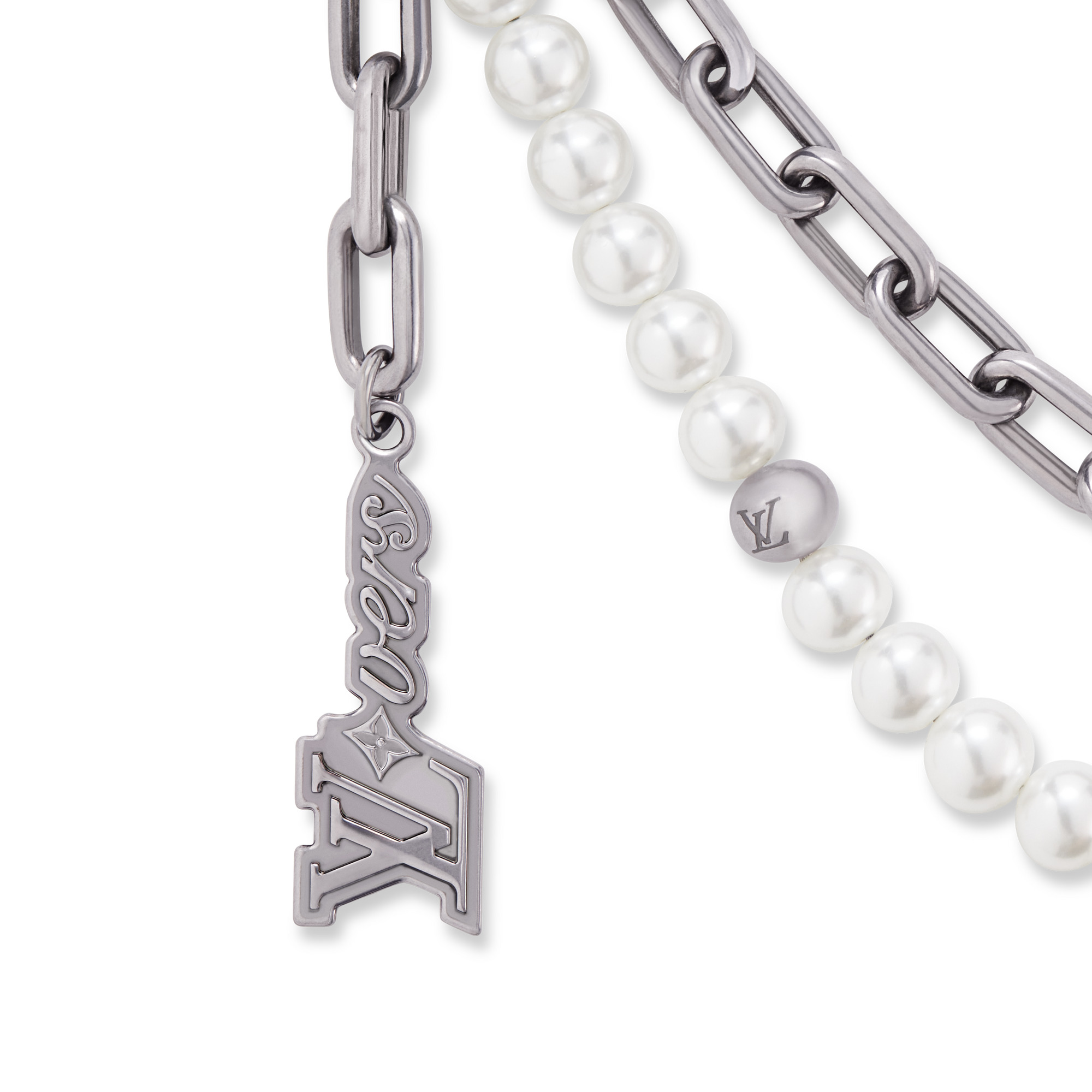 Pearls Chain Belt and Bag Charm - 2