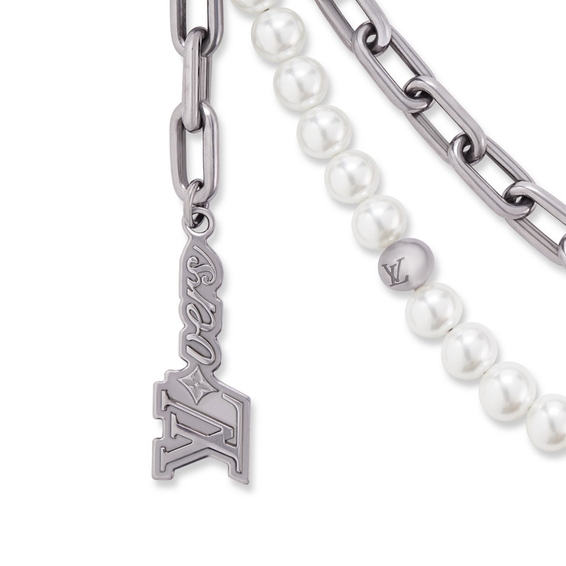 Louis Vuitton Pearls Chain Belt and Bag Charm outlook