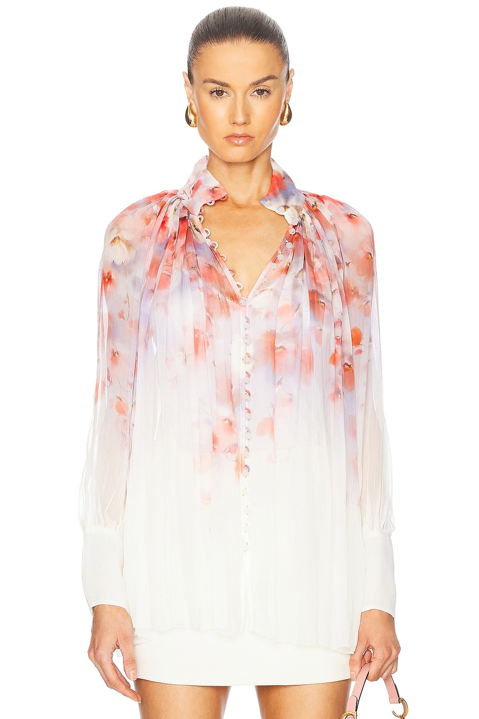 Crush Smock Blouse - 1