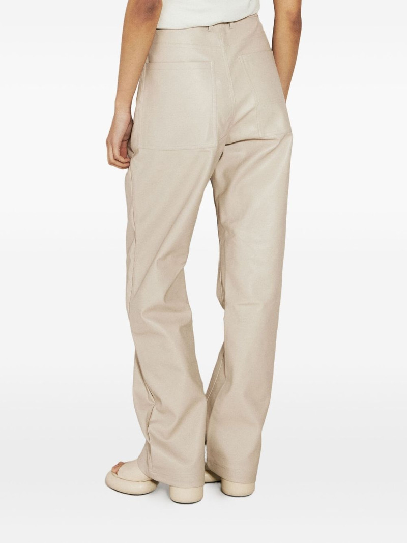 faux-leather trousers 3