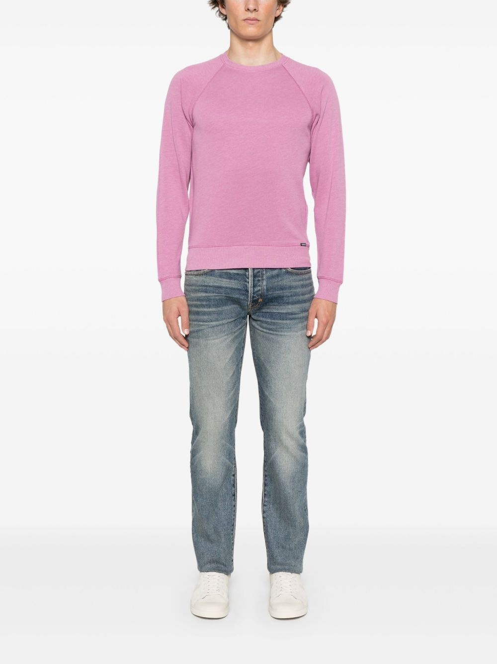 logo-patch sweatshirt - 2