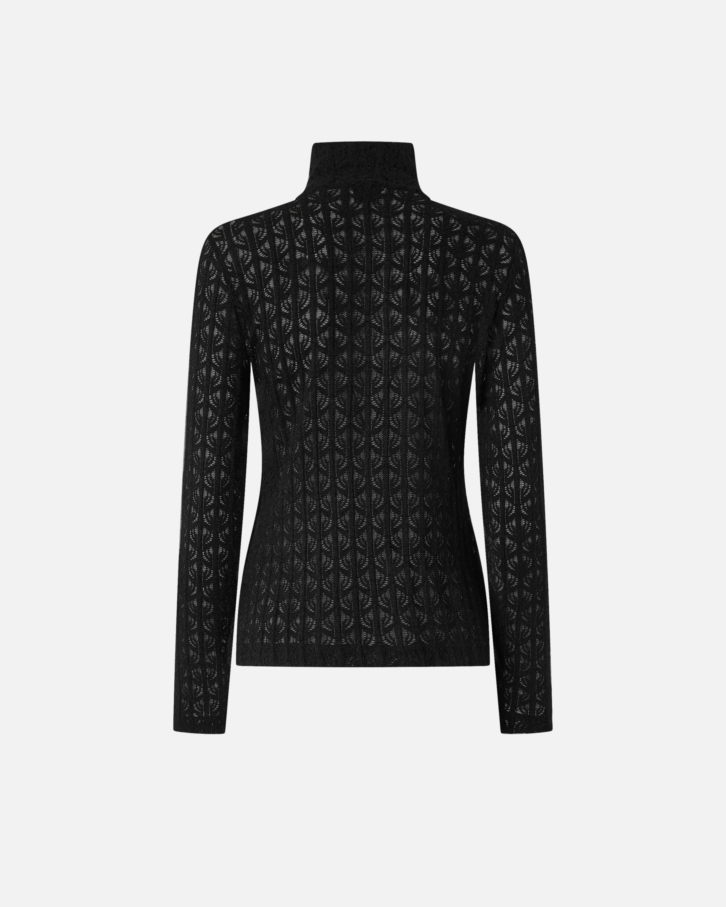 LACE TURTLENECK - 6