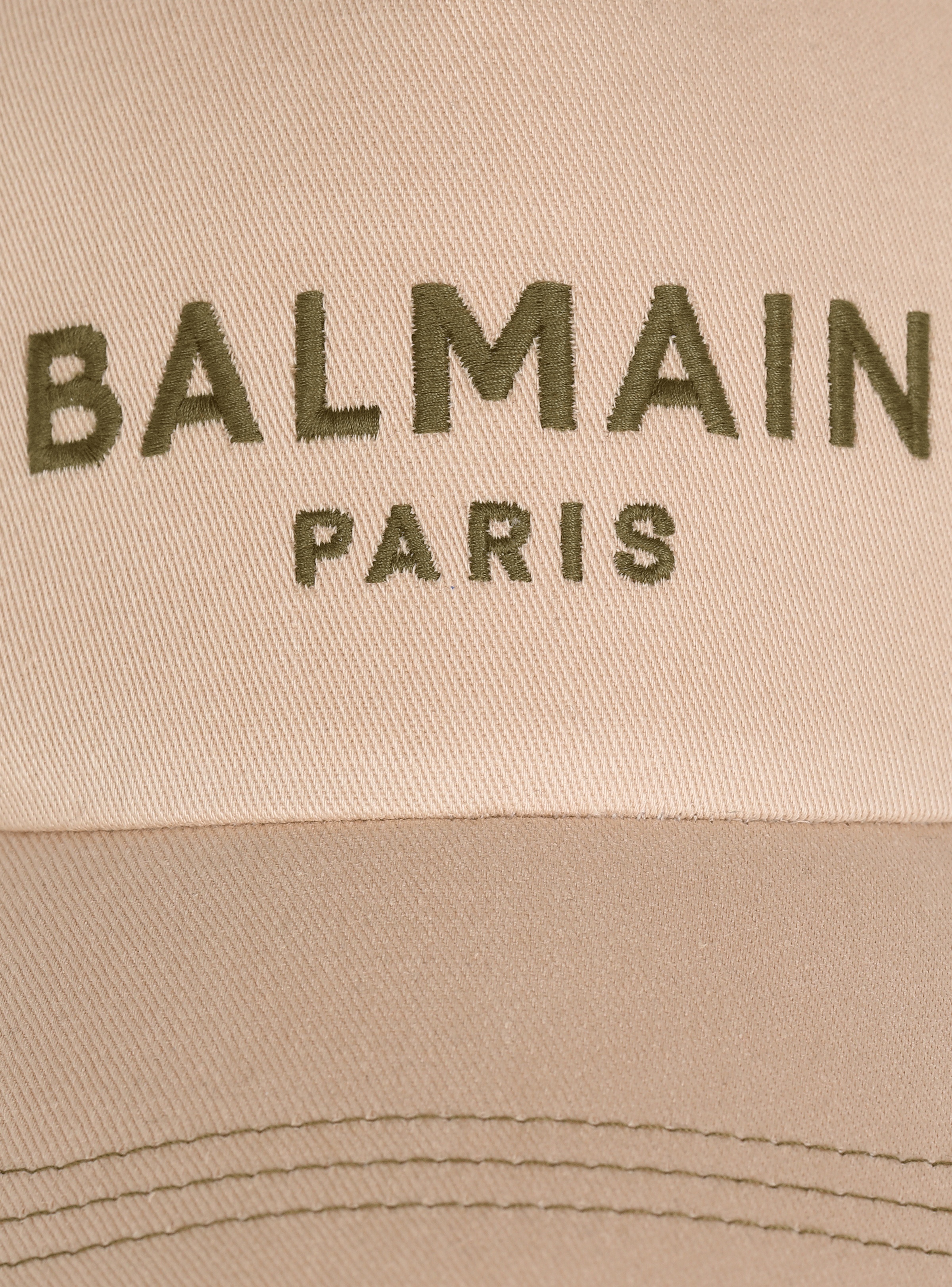 Cotton cap with Balmain logo - 4