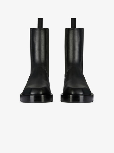 Givenchy SQUARED CHELSEA BOOTS IN BOX LEATHER outlook