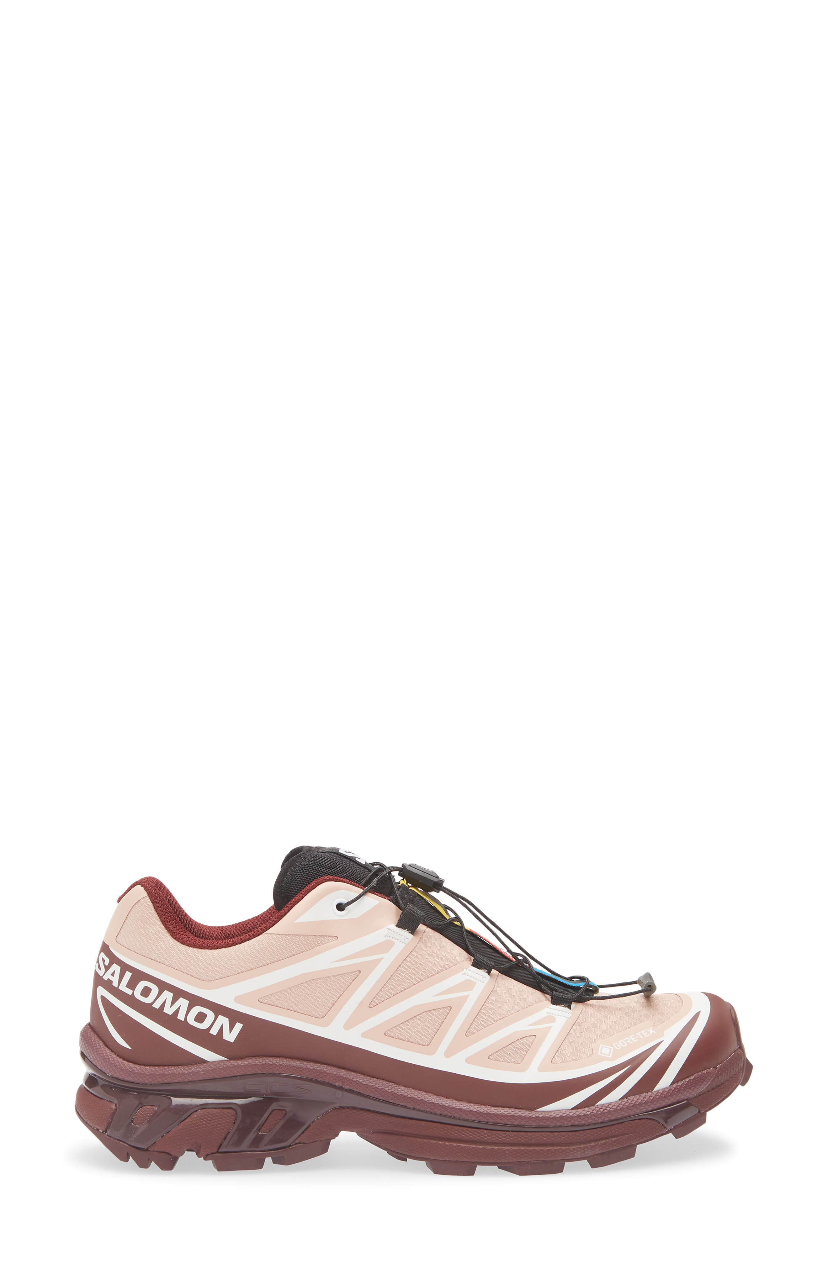 Salomon Gender Inclusive XT-6 Gore-Tex® Waterproof Sneaker in Mahogany Rose at Nordstrom - 3