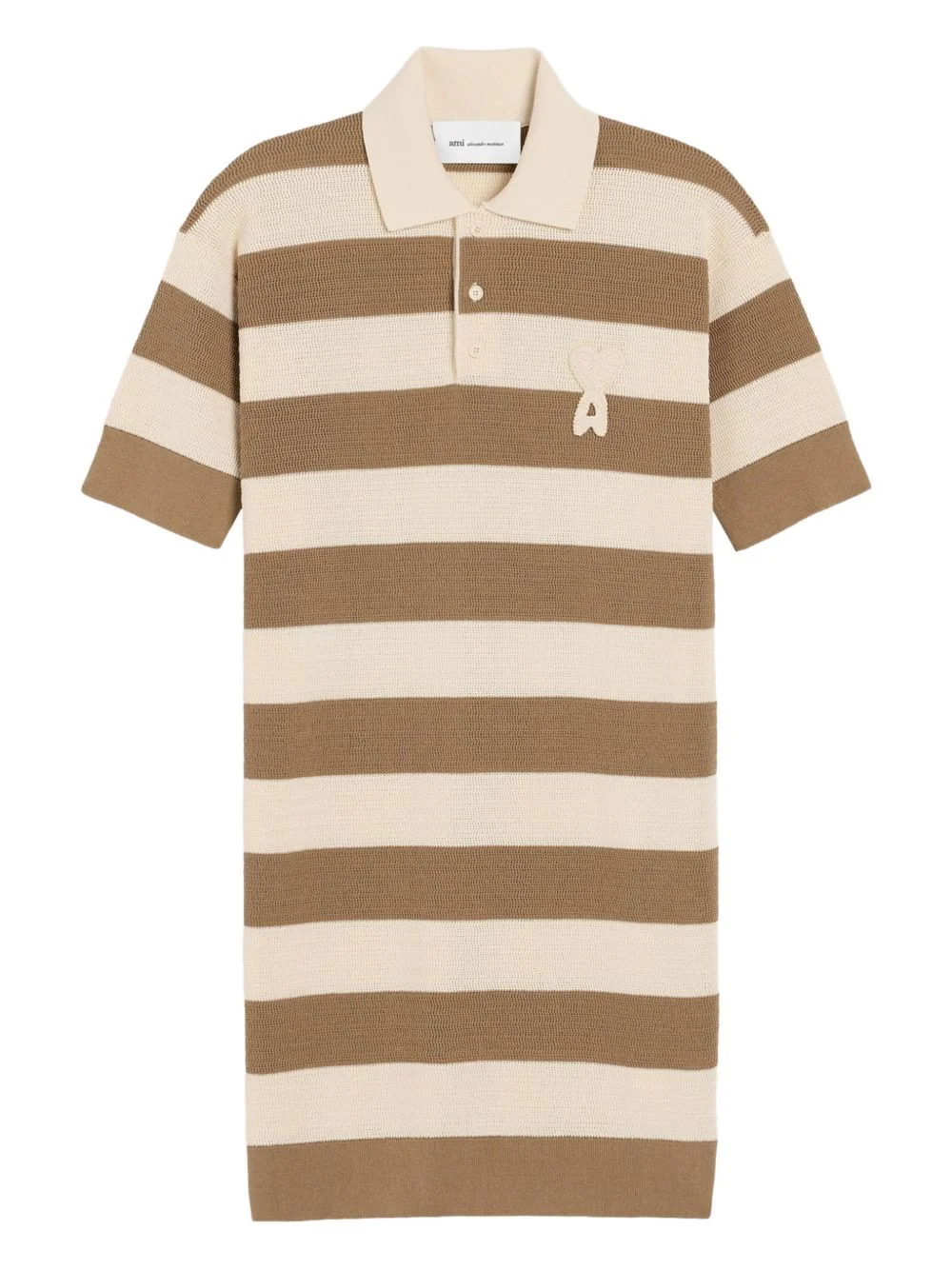 Ami De Coeur striped mini dress - 1