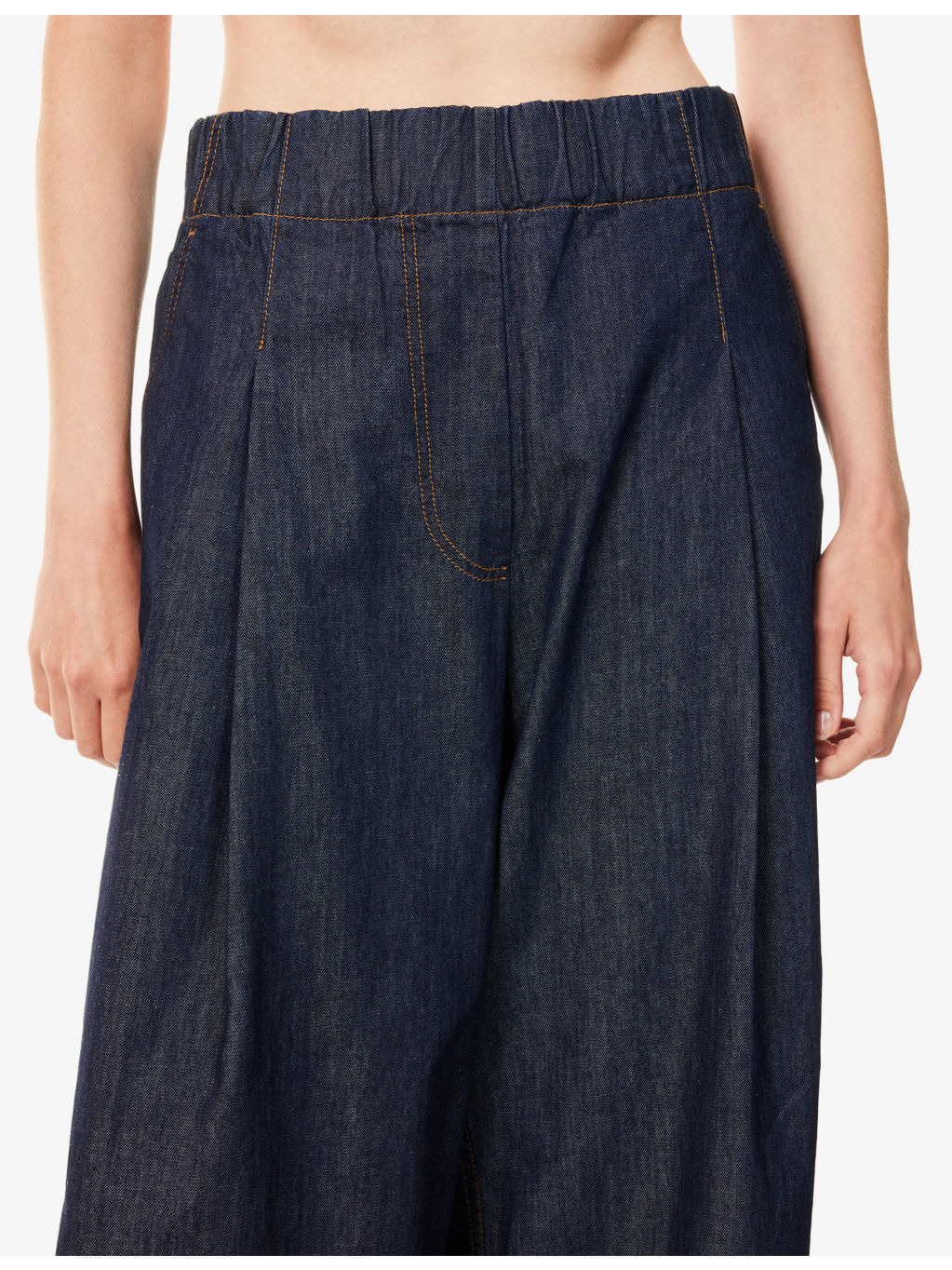 Pila Wide-Leg Denim Trousers - 5