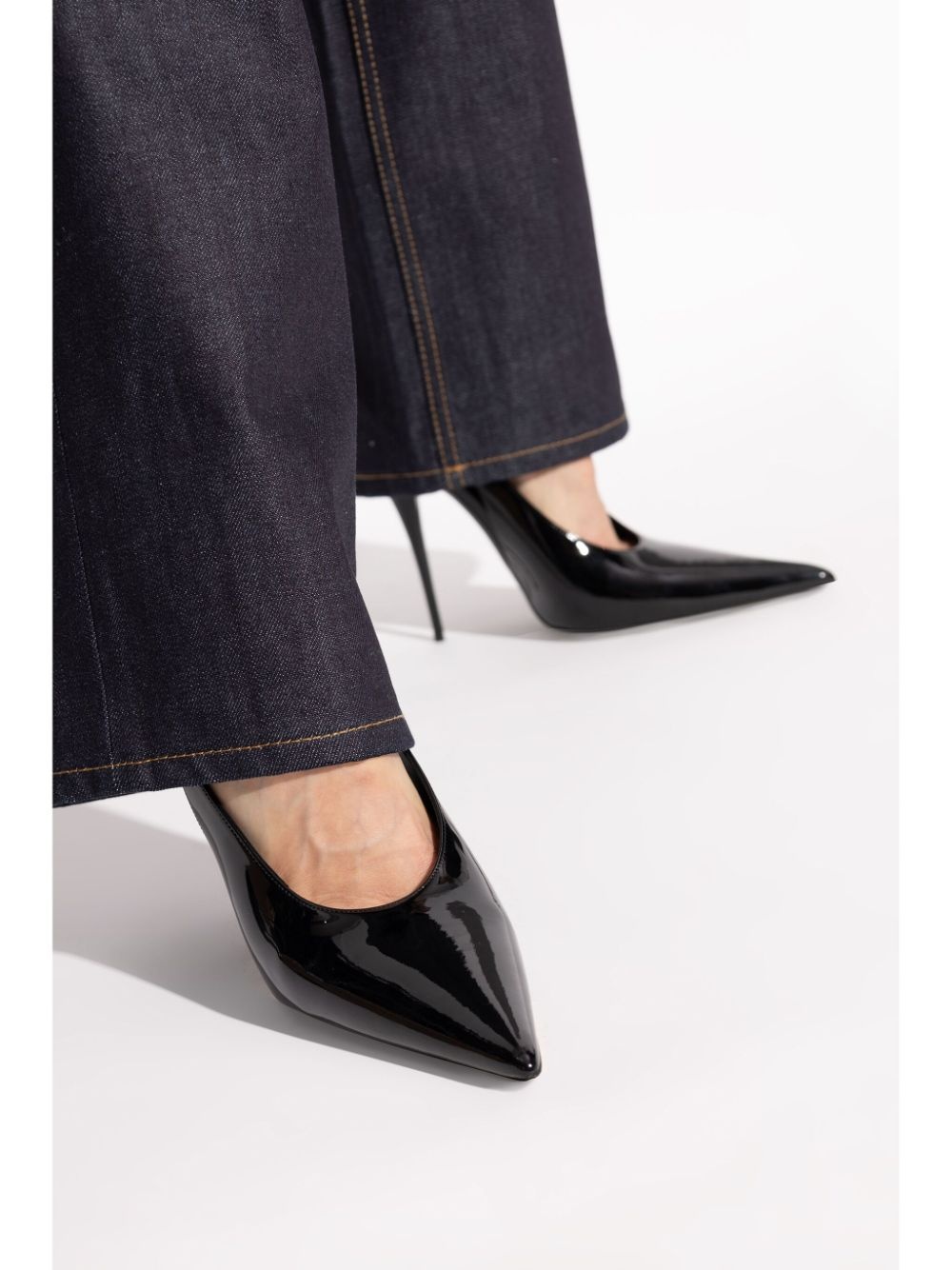 110mm slingback pumps - 2