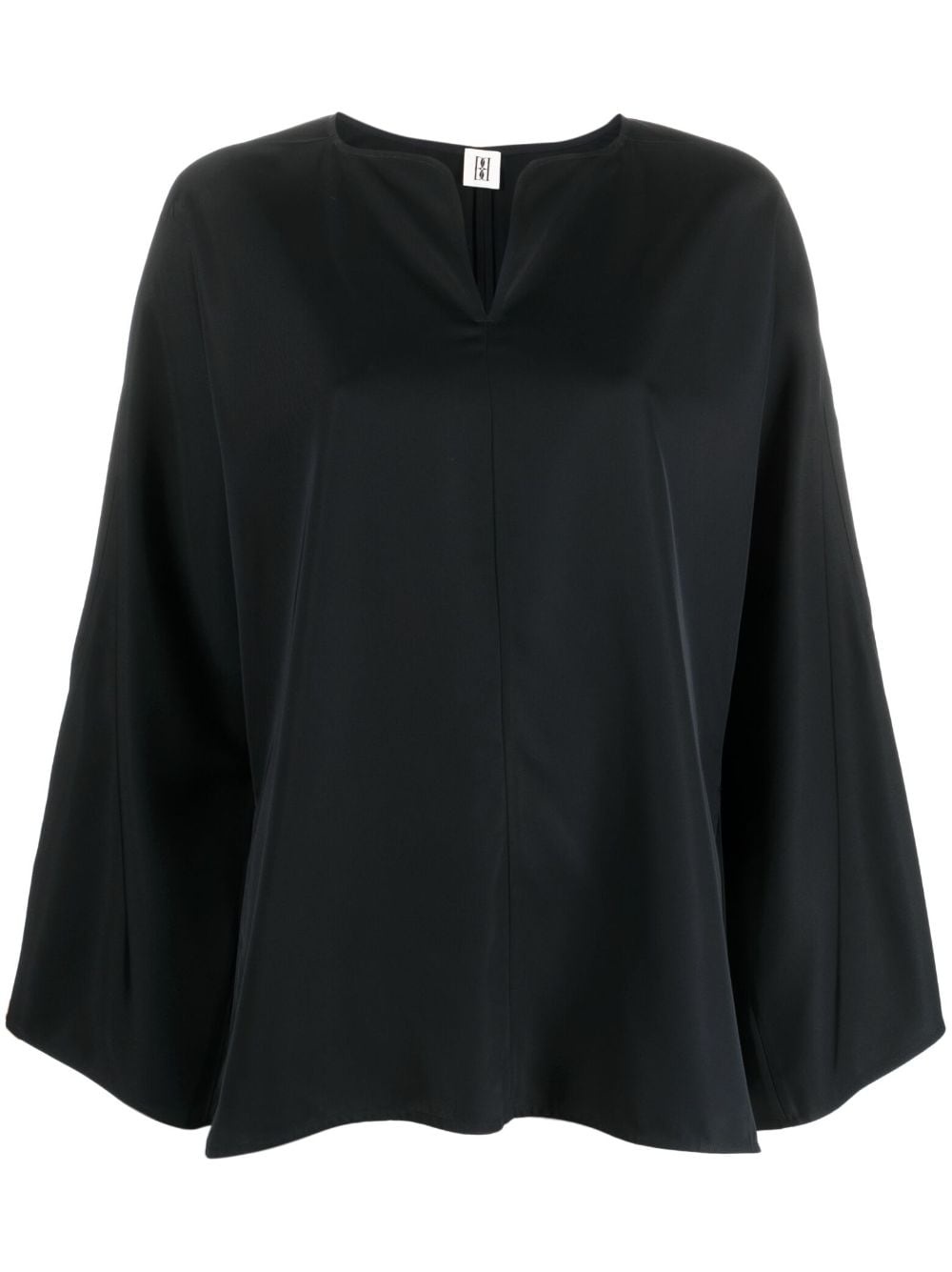 slit-sleeve blouse - 1