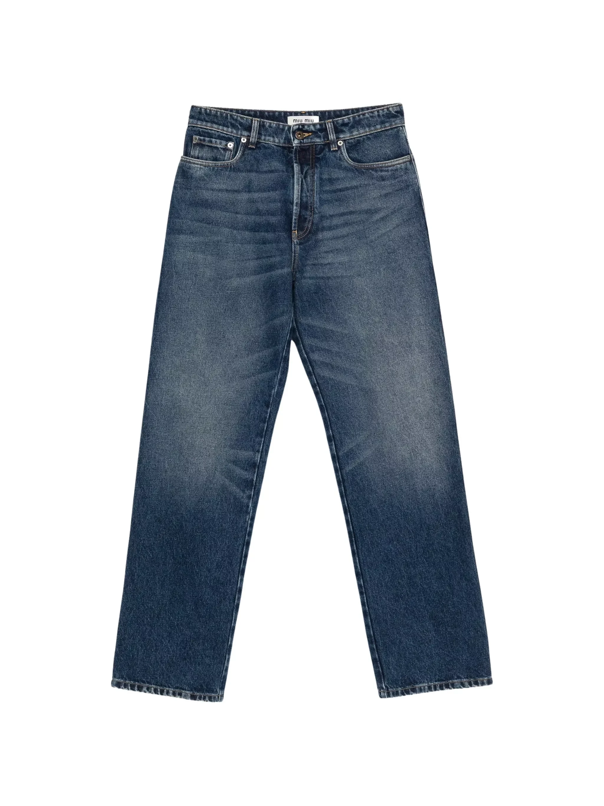 Five-pocket denim pants - 1