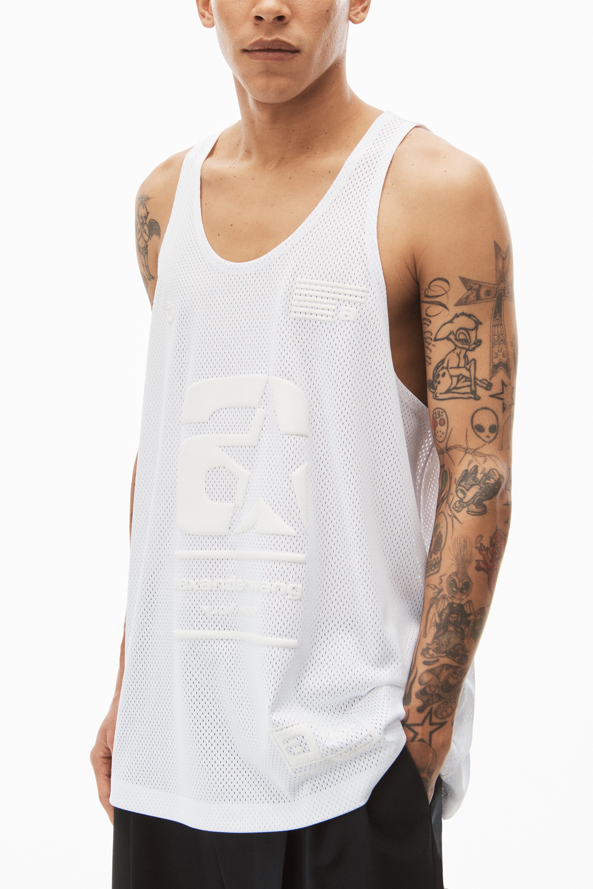 Tank In Ribbed Cotton