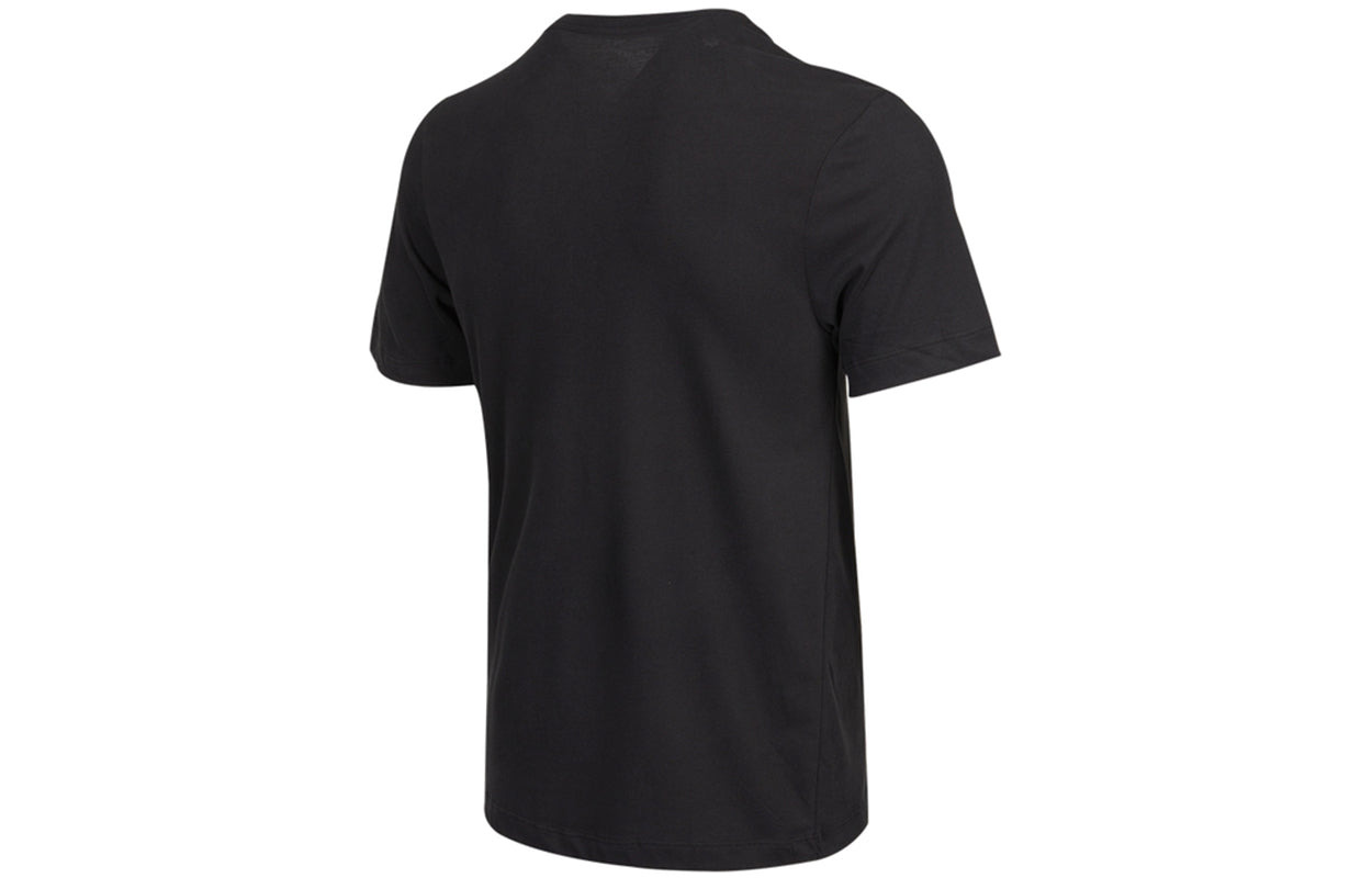 Nike Df Freak Print Ss Te Causual Sports Ventilate Letter Printing Male Black DJ1565-010 - 2