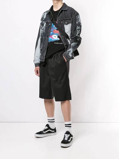 Marcelo Burlon County Of Milan patchwork denim jacket outlook