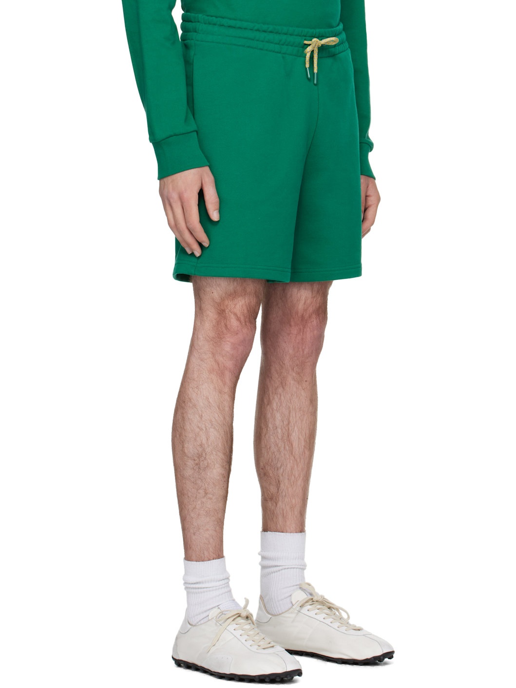 Green Montagne Sweat Shorts - 2