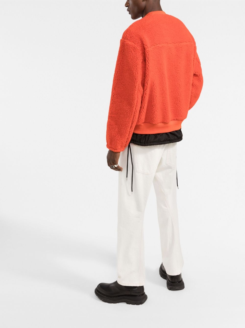 patch pocket logo jumper - 4