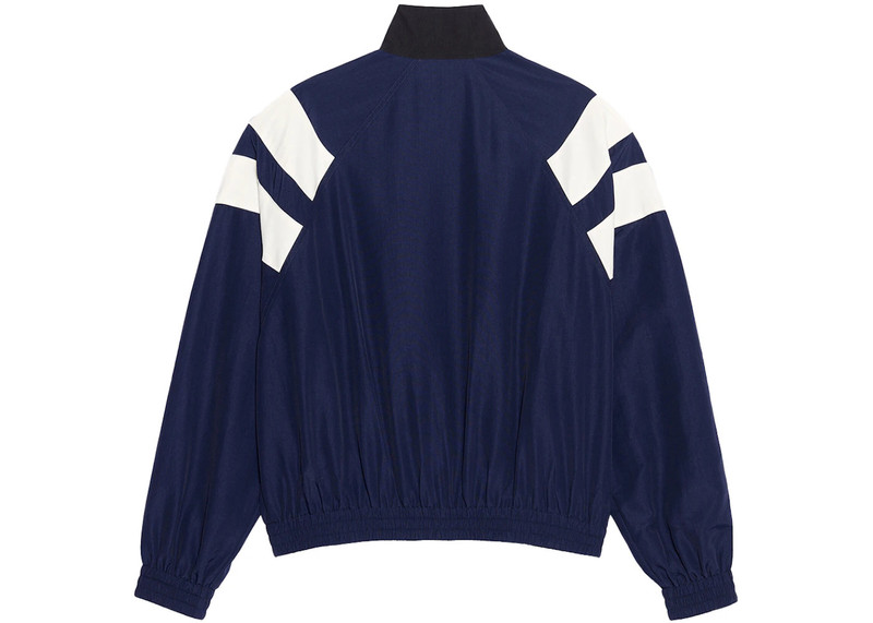 BALENCIAGA Balenciaga Sporty B Tracksuit Jacket Indigo/Black/White outlook