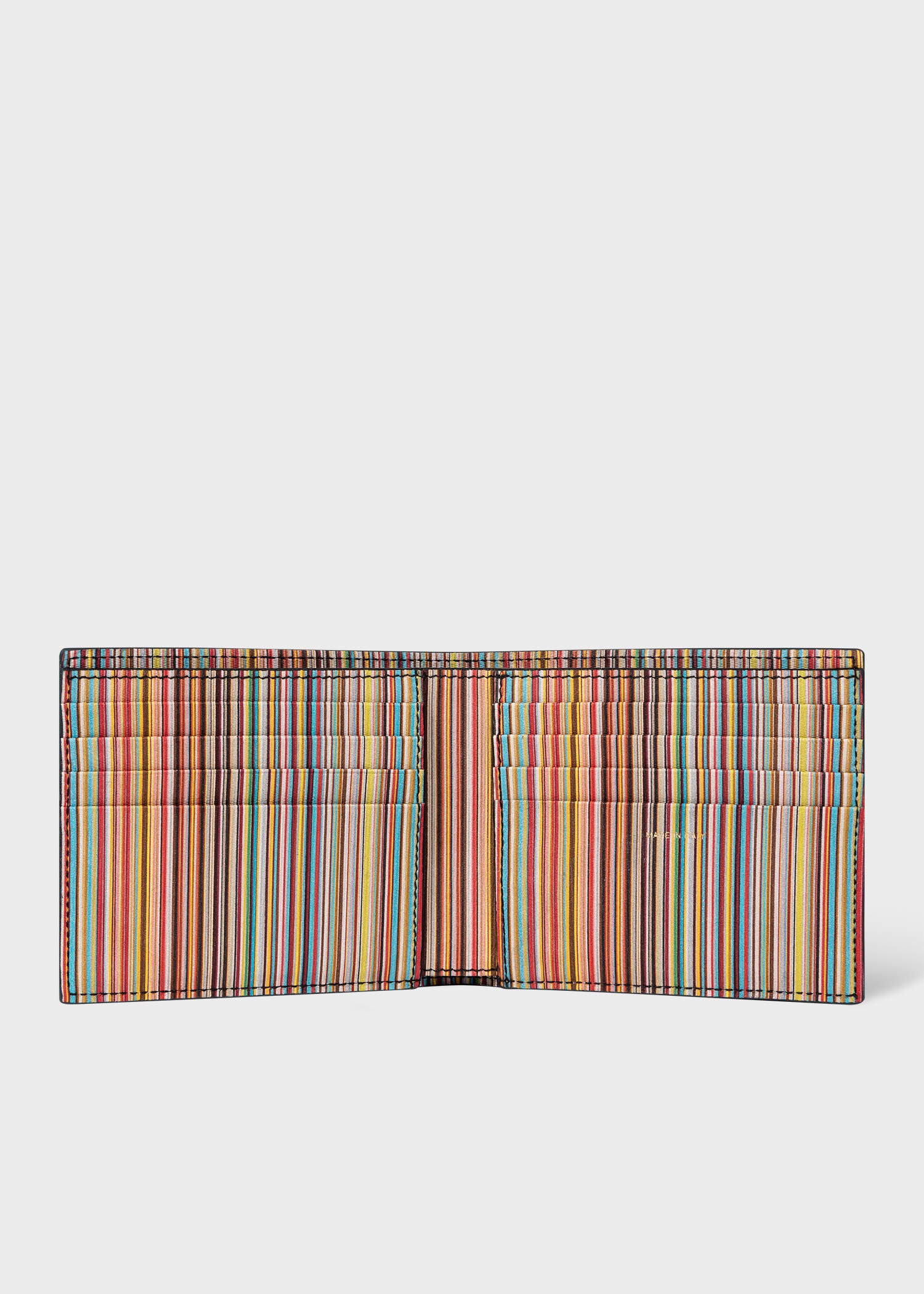 Billfold Wallet With 'Signature Stripe' Interior - 2