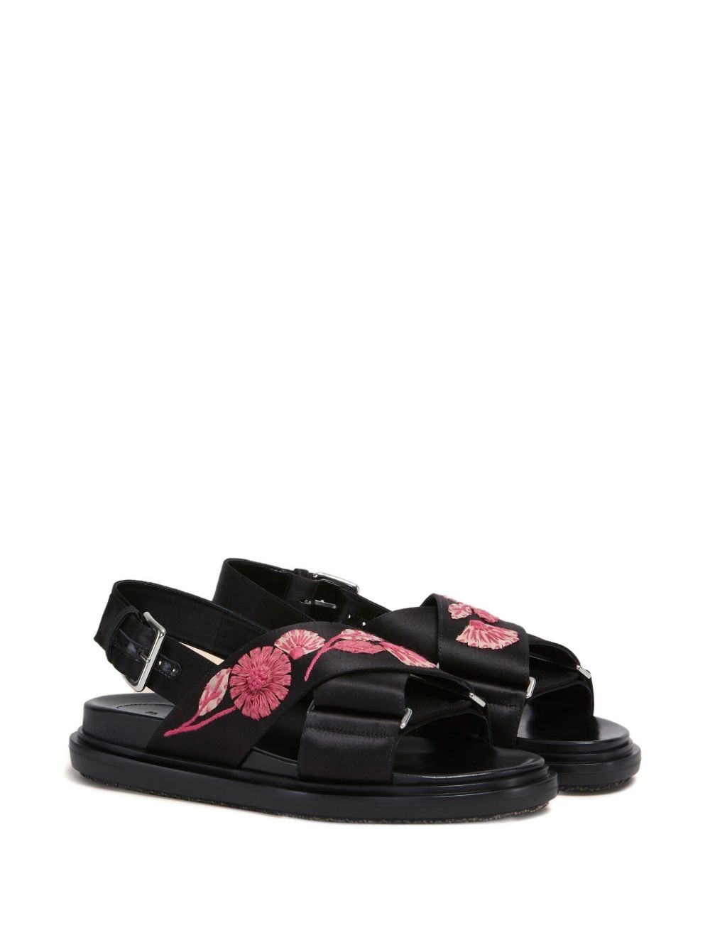 Fussbett floral-embellished sandals - 2
