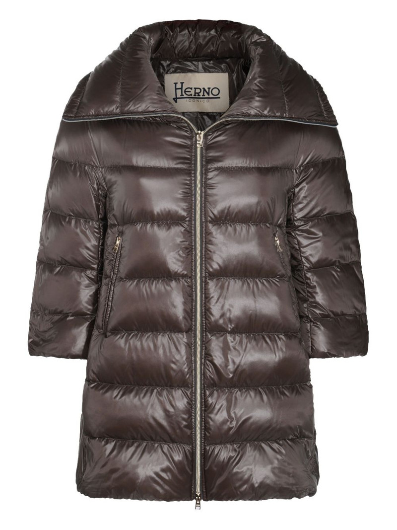 padded zipped coat 1