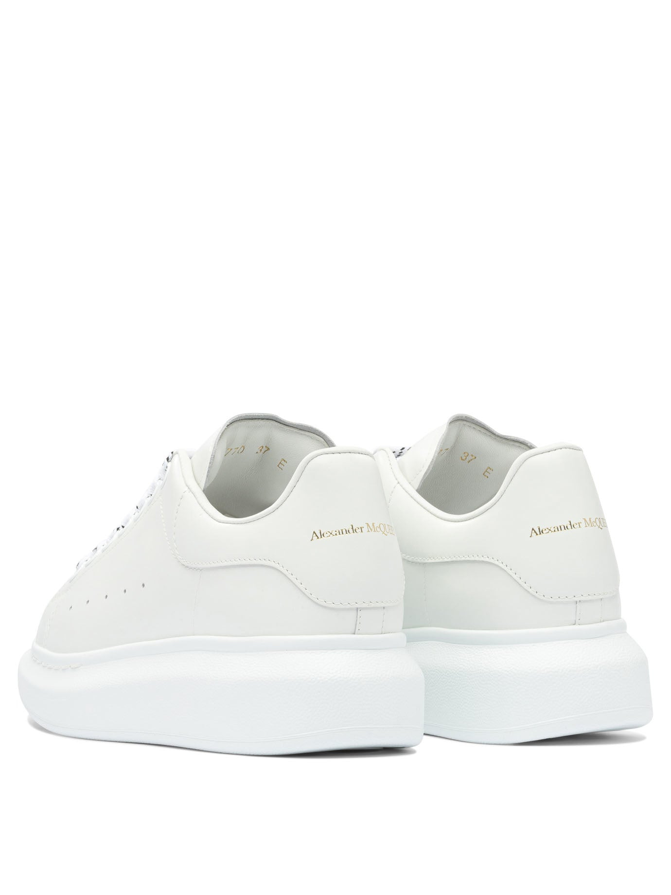 Alexander Mcqueen Leather Upper And Rubber Sole Sneaker - 4