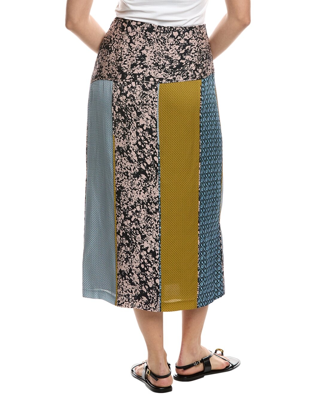 Derek Lam 10 Crosby Laverne Slit Front Midi Skirt - 2