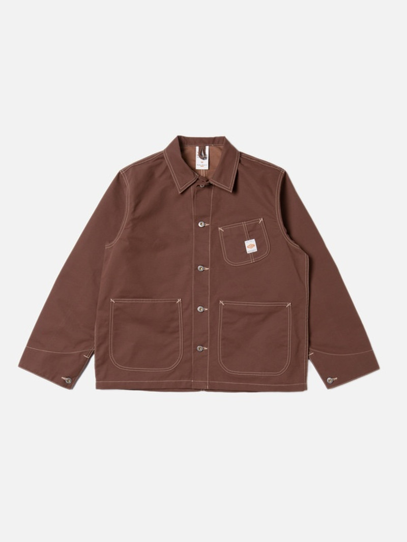 Nudie Jeans Howie Waxed Chore Jacket outlook