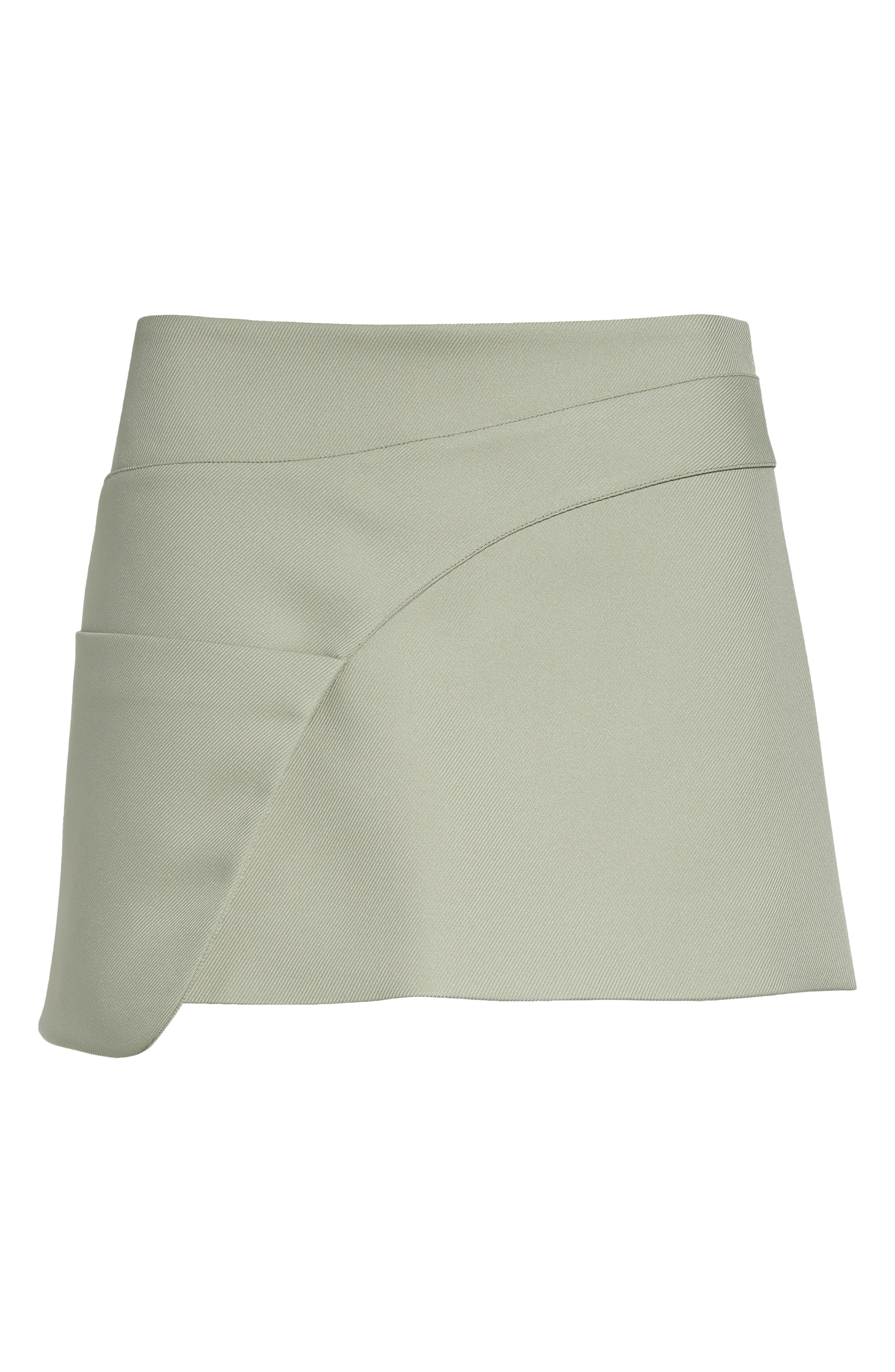 Sandy Liang Sabine Miniskirt in Sage at Nordstrom - 6