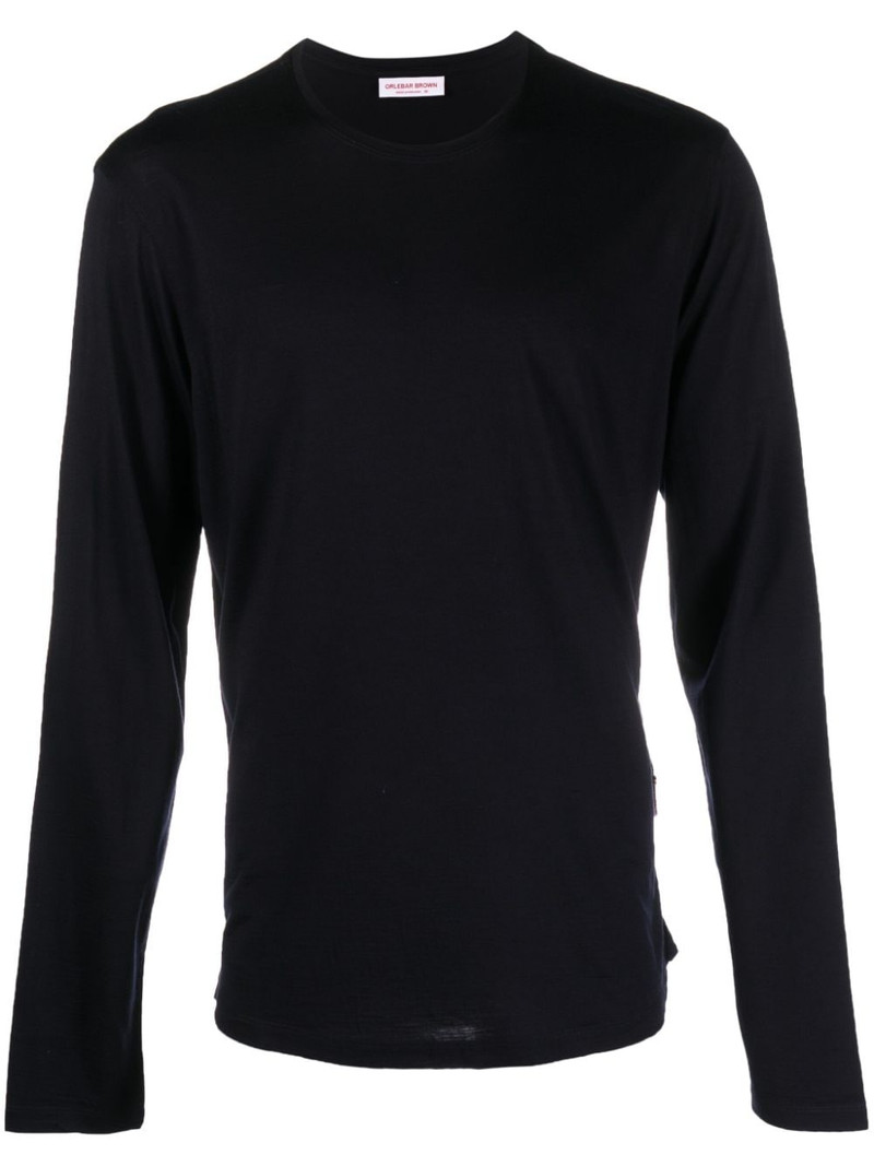 crew-neck merino-wool jumper 1