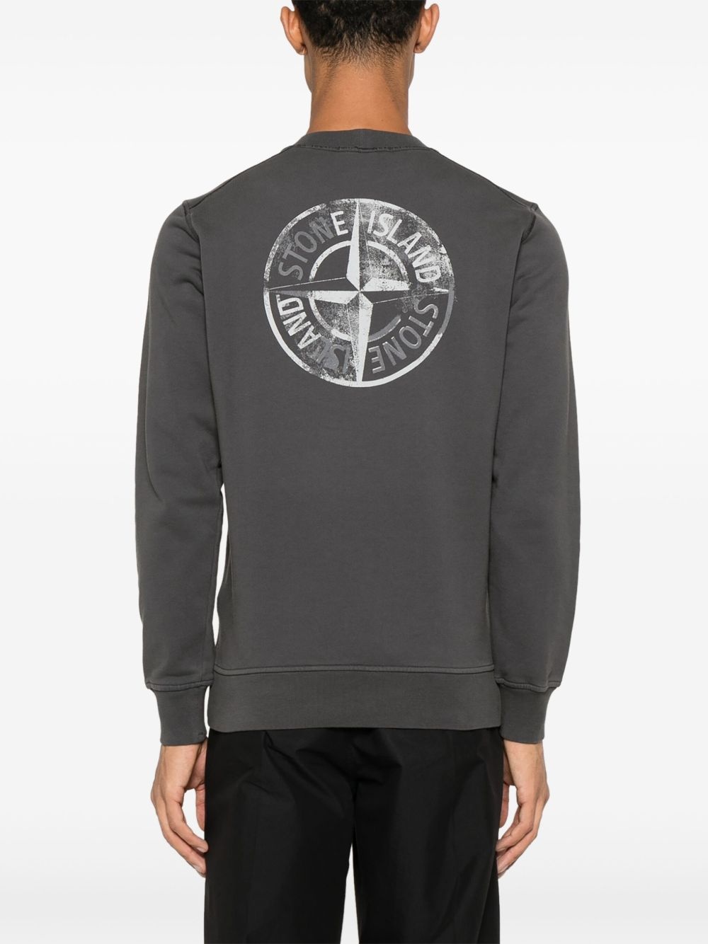 logo-print sweatshirt - 4