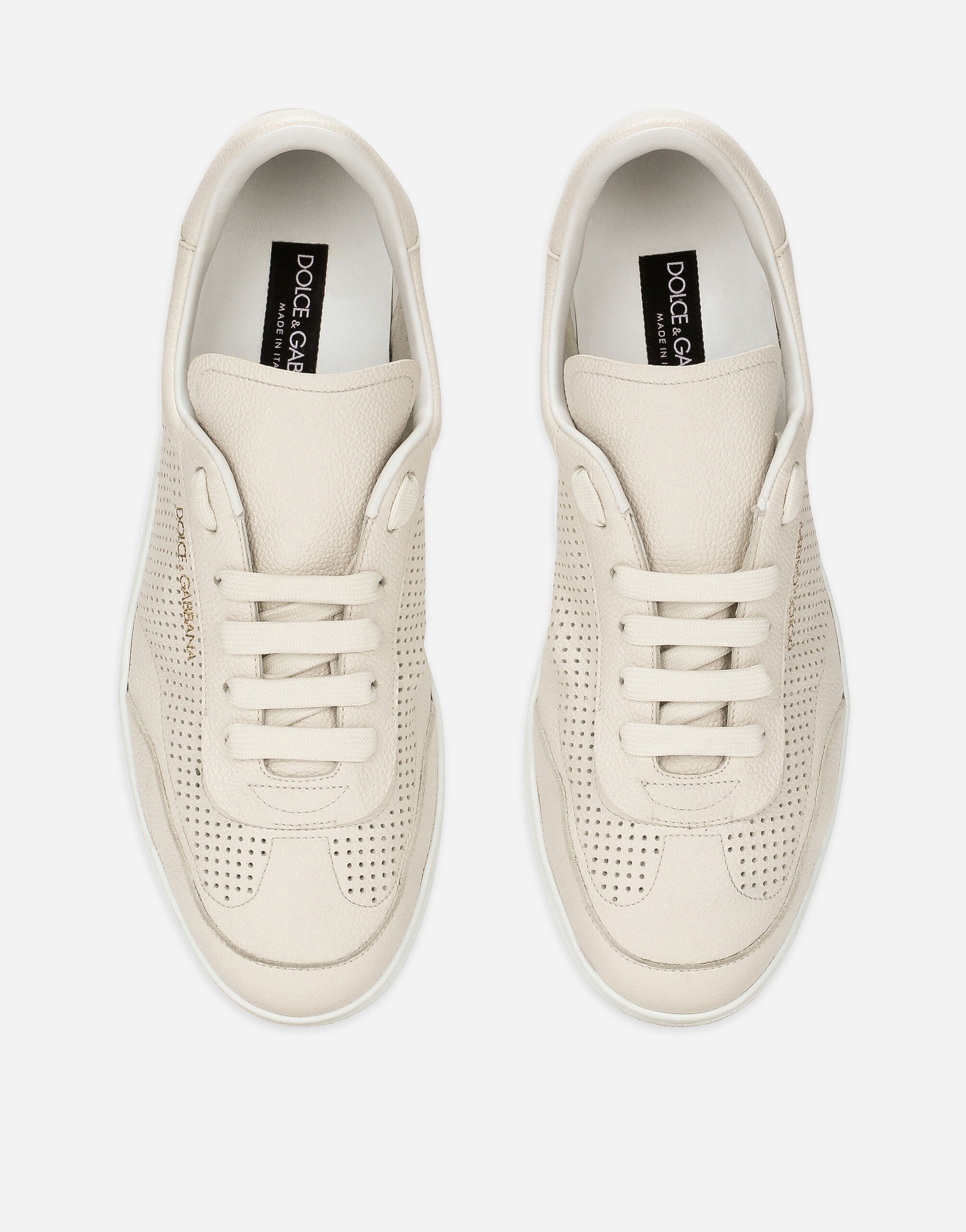 Perforated calfskin Saint Tropez sneakers - 4