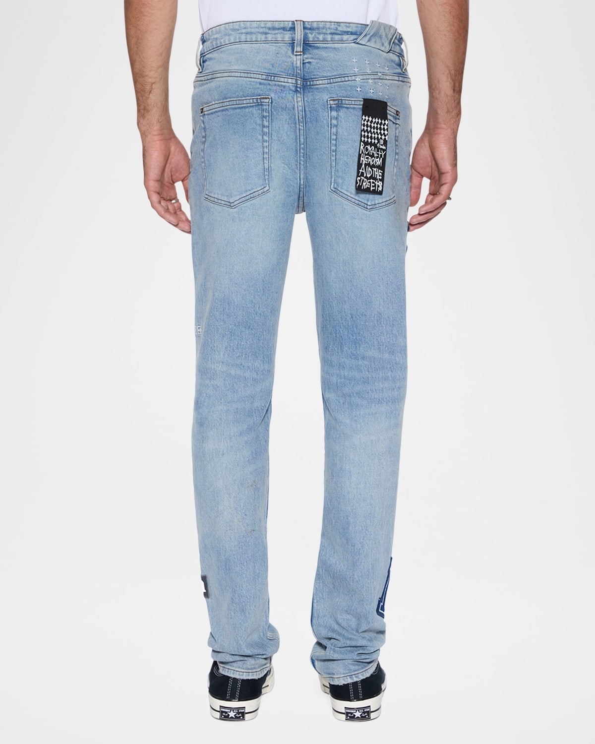 Men's Chitch Striker Patched Slim Jeans - 2
