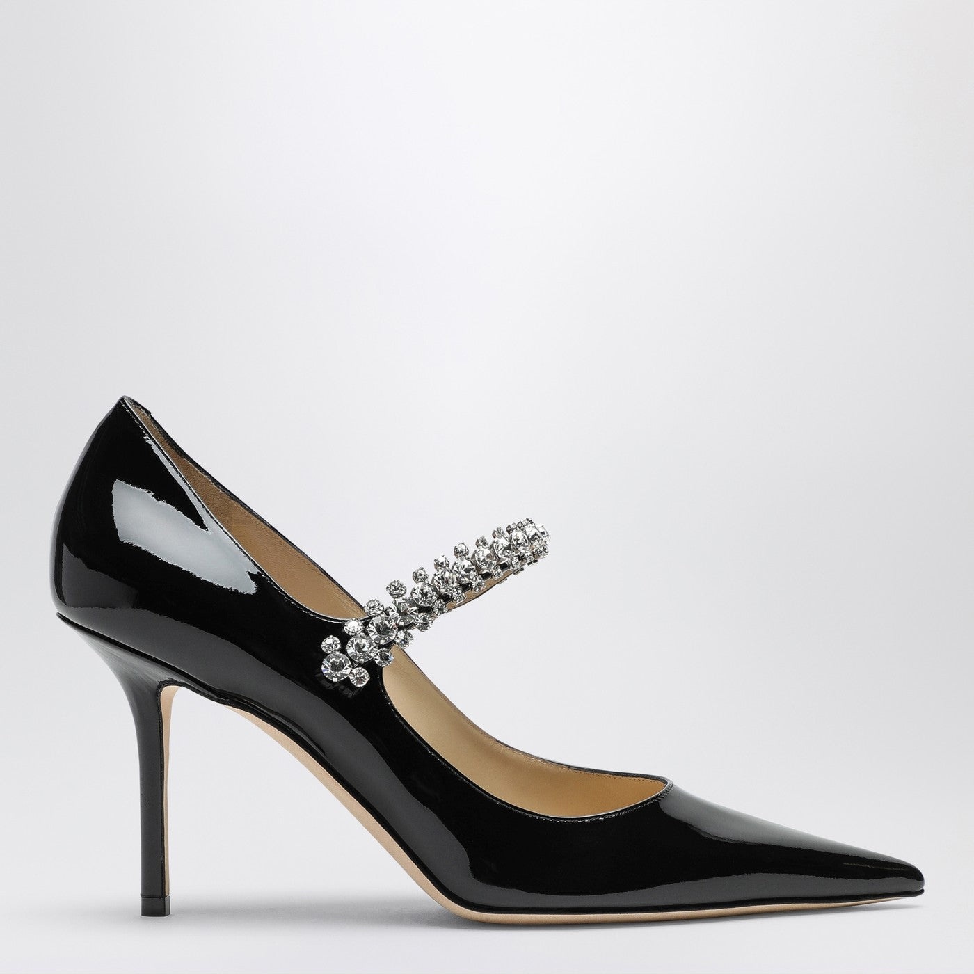 Jimmy Choo Bing Pump 85 Black Patent Leather Décolleté - 1