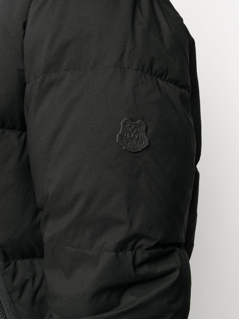 Tiger patch puffer jacket - 5