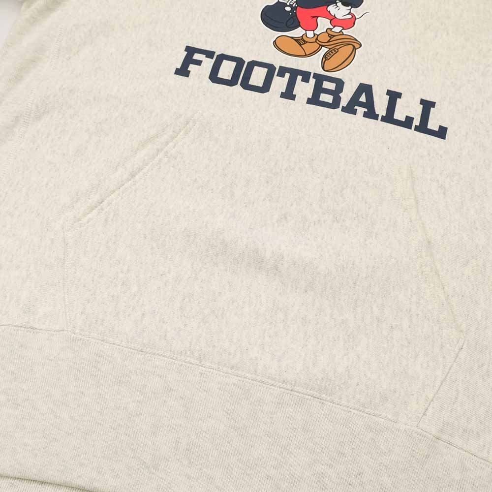 REVERSE WEAVE PULLOVER HOODED SWEATSHIRT - FOOTBALL - C3-A131 - 6