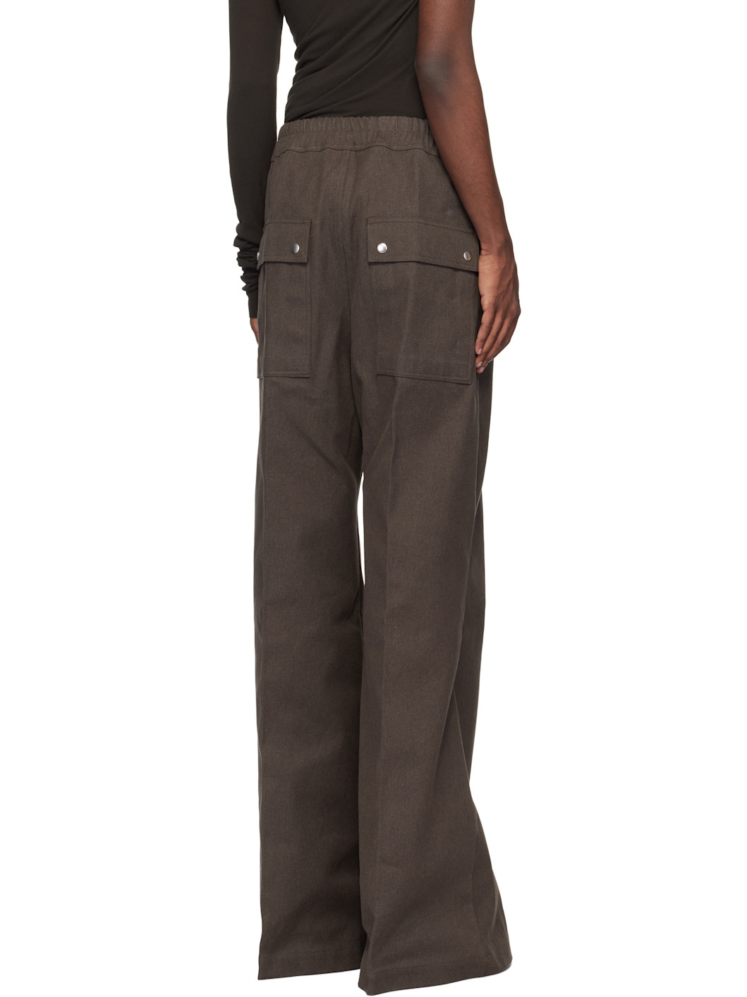 Brown Porterville Wide Bela Trousers - 5