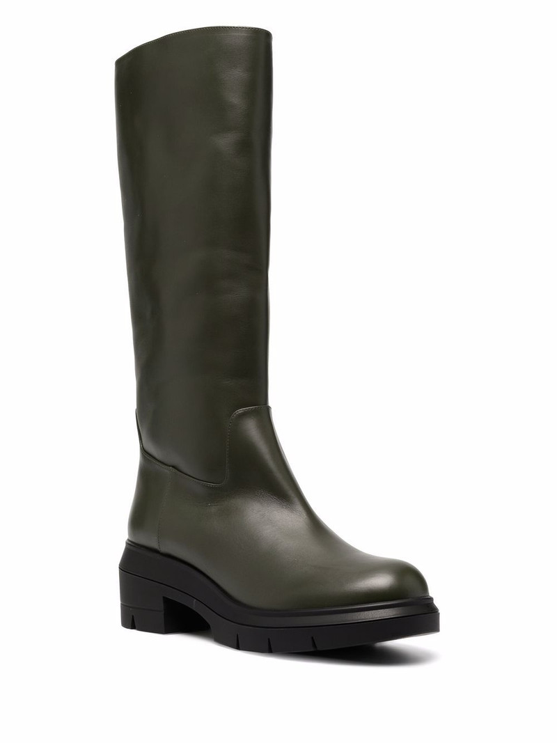 Stuart Weitzman knee-length leather boots outlook