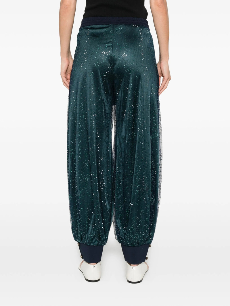 GIORGIO ARMANI Giorgio Armani Tassel Drawstring Trousers outlook