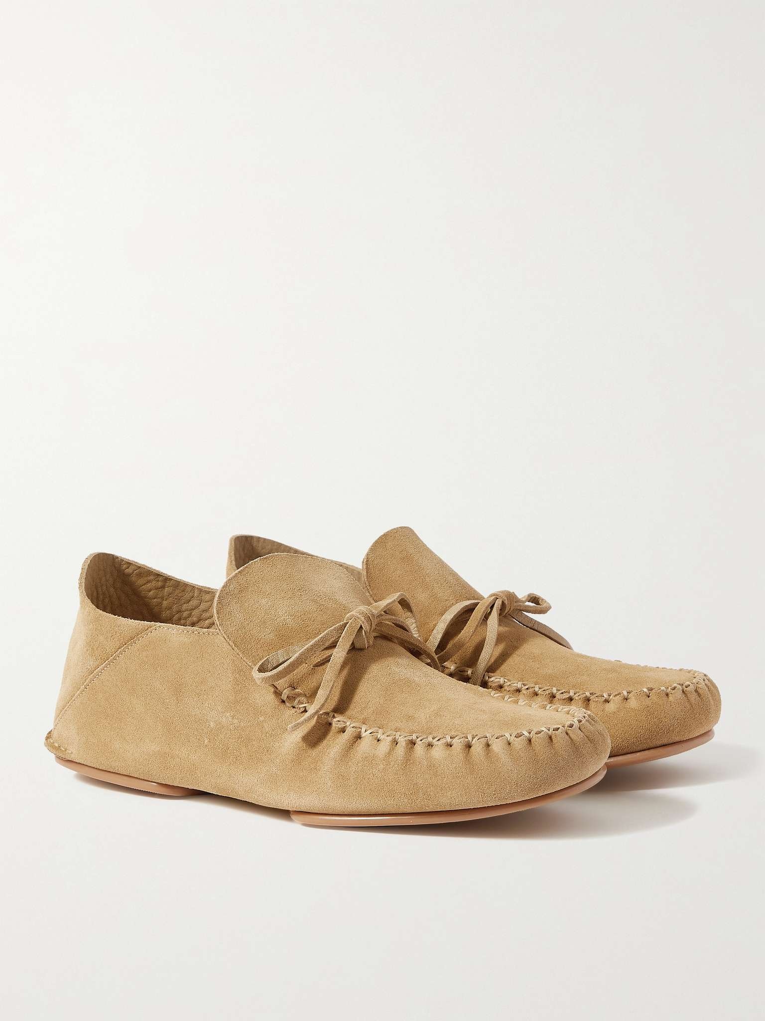 + Paula's Ibiza Collapsible-Heel Suede Loafers - 4